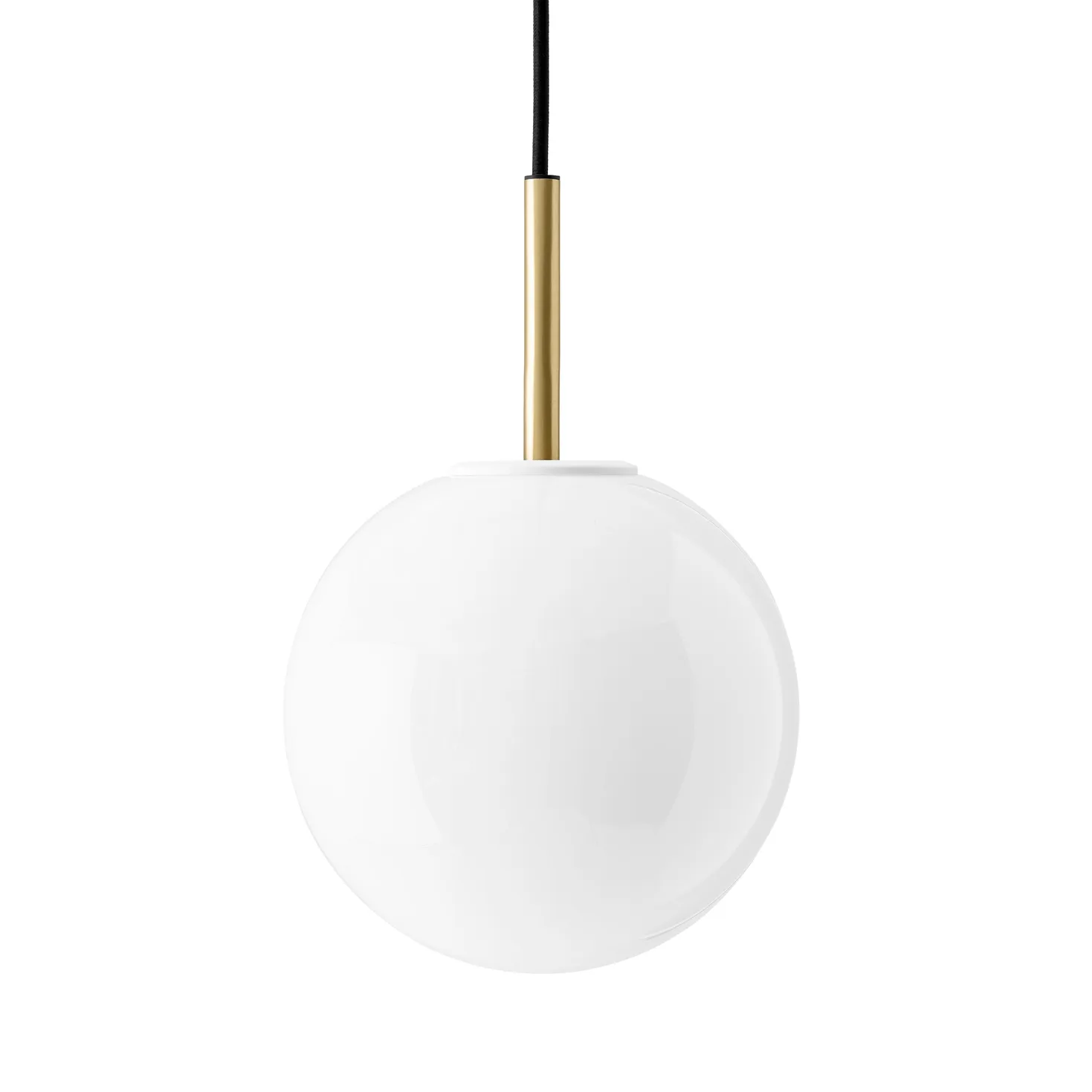 Lampa sufitowa TR mosiądz, Jasne szkło opalowe Audo Copenhagen