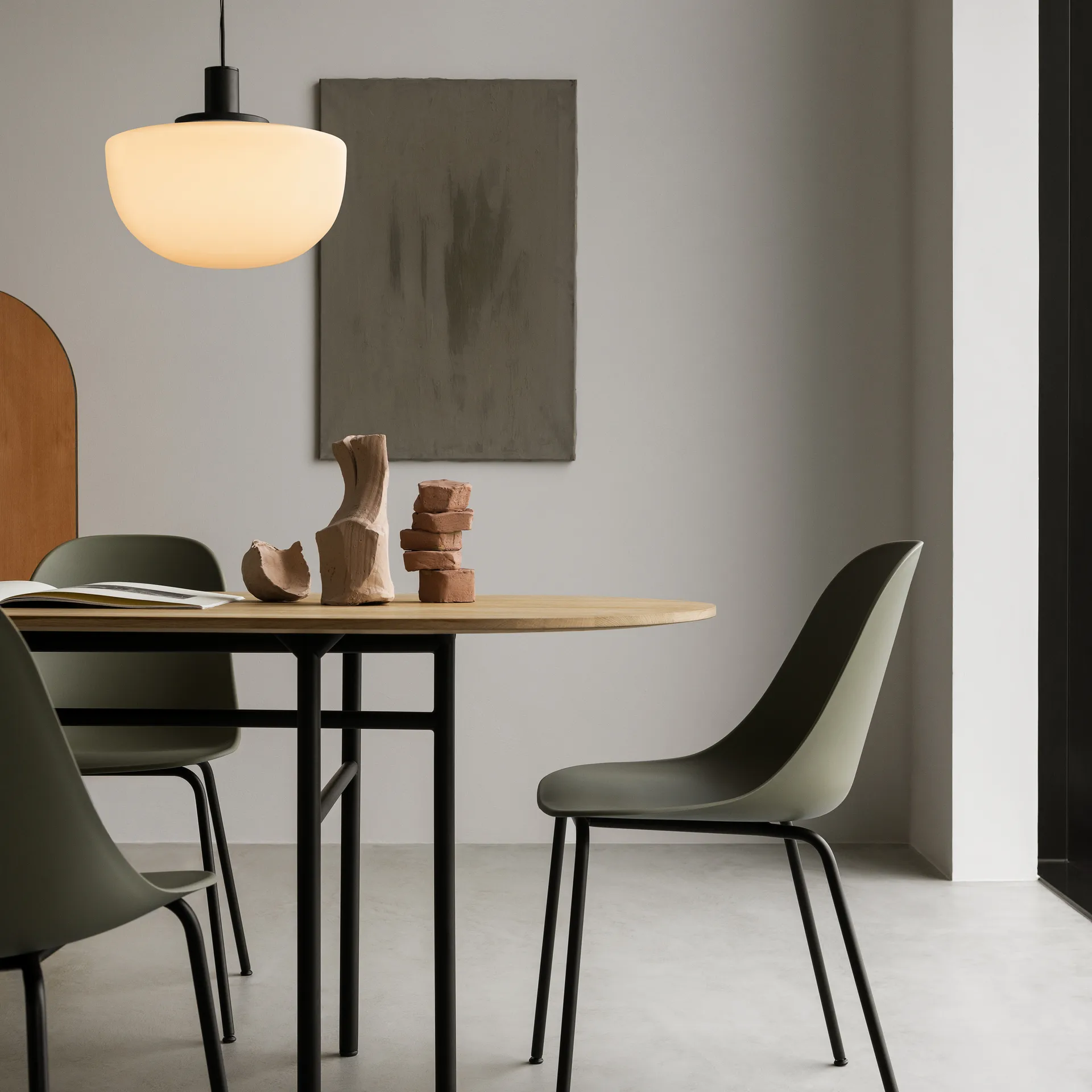 Lampa wisząca Bank, Opal Audo Copenhagen