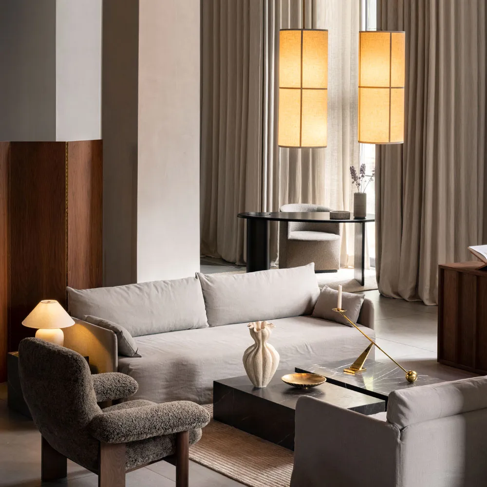 Lampa wisząca Hashira biała, 75 cm Audo Copenhagen