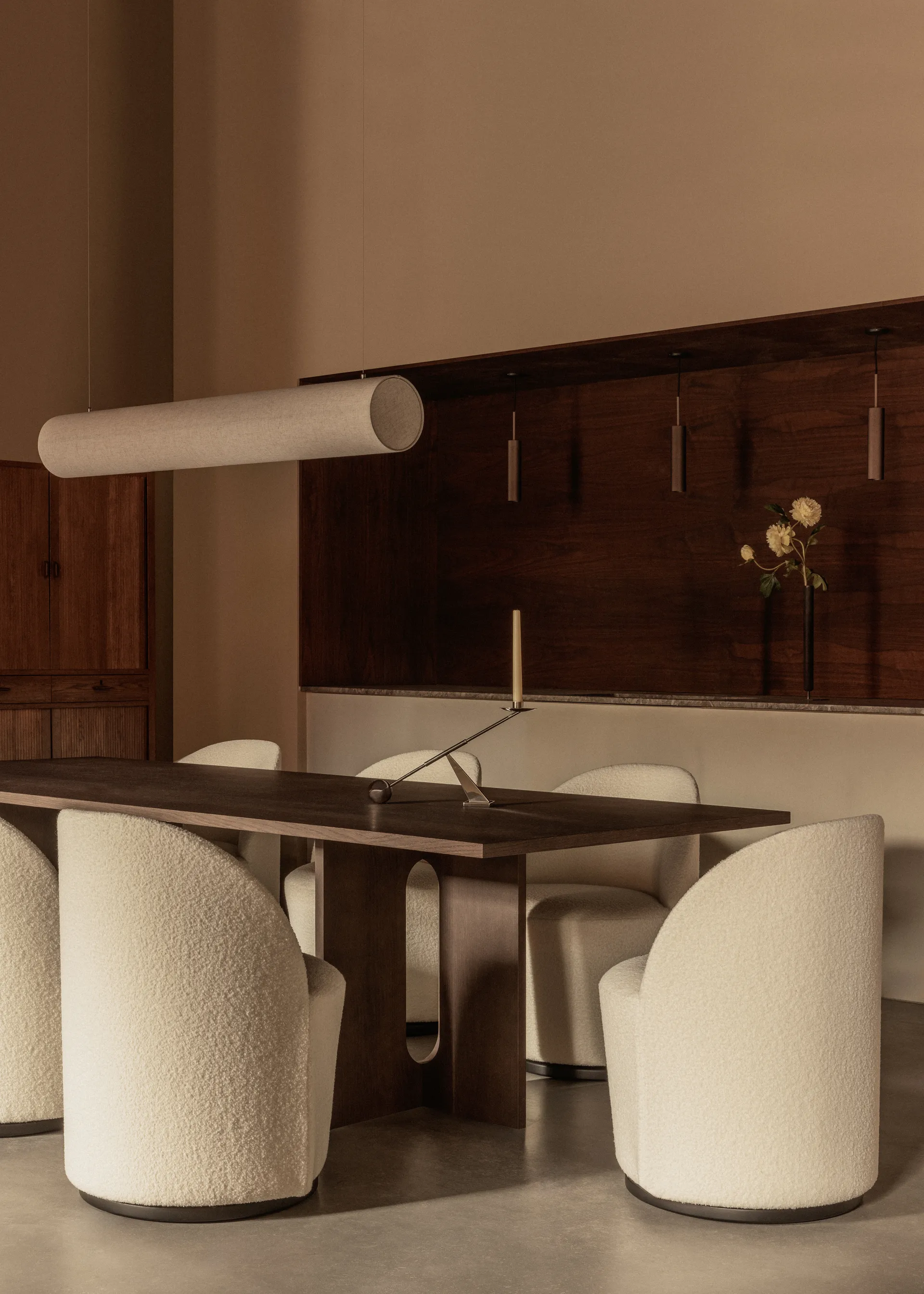 Lampa wisząca Hashira Linear, Raw Audo Copenhagen