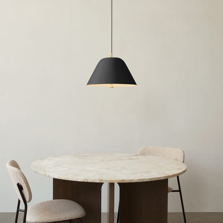 Lampa wisząca Levitate Ø28 cm, Czarny-mosiądz Audo Copenhagen