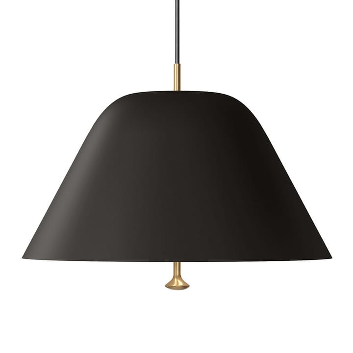 Lampa wisząca Levitate Ø40 cm - Czarny-mosiądz - Audo Copenhagen
