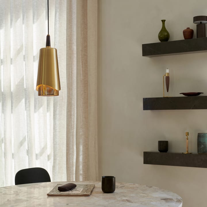 Lampa wisząca Umanoff - Polerowany mosiądz - orzech - Audo Copenhagen