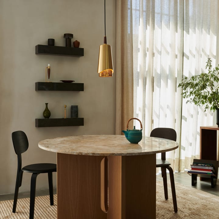 Lampa wisząca Umanoff - Polerowany mosiądz - orzech - Audo Copenhagen