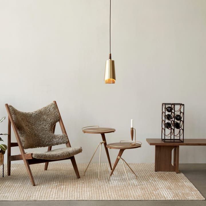 Lampa wisząca Umanoff - Polerowany mosiądz - orzech - Audo Copenhagen