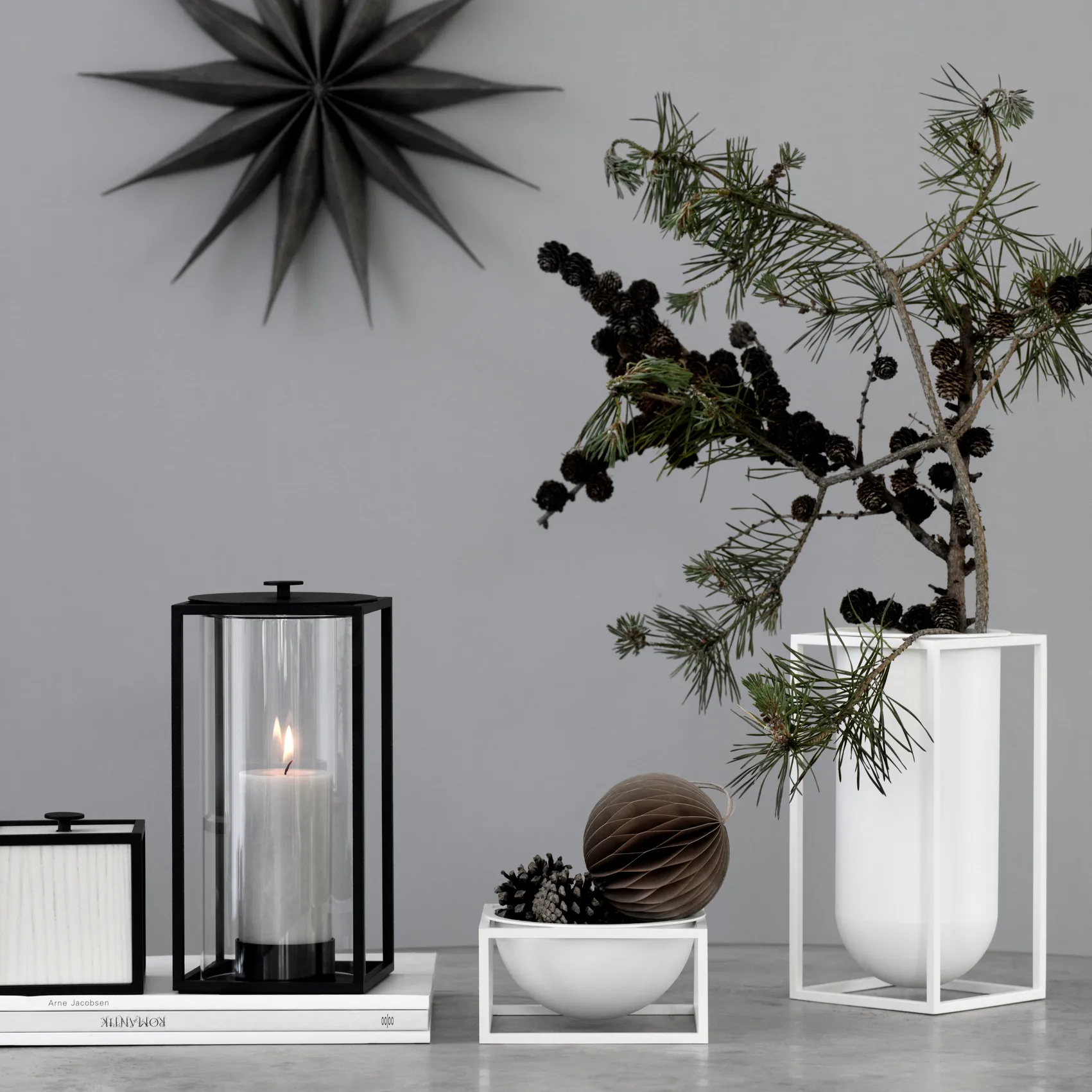 Light'In lampion średni, Czarny Audo Copenhagen