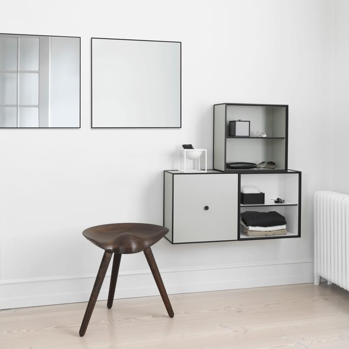 Lustro View 70x70 cm, czarny Audo Copenhagen