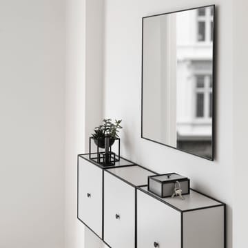 Lustro View 70x70 cm - czarny - Audo Copenhagen