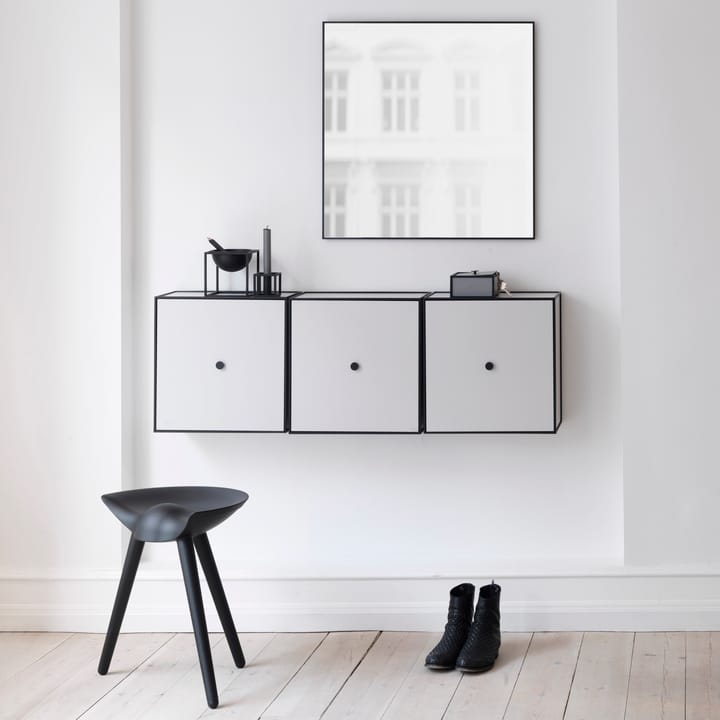 Lustro View 70x70 cm, czarny Audo Copenhagen