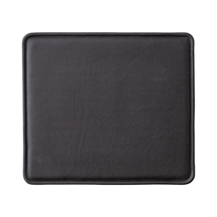 Mauro poduszka na krzesło - Skóra Madras Black - Audo Copenhagen