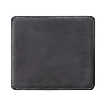 Mauro poduszka na krzesło - Skóra Madras Black - Audo Copenhagen