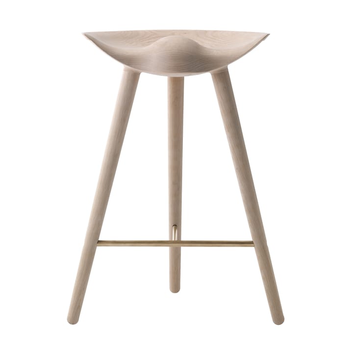 ML42 krzes�ło barowe 69 cm - dąb-stal - Audo Copenhagen
