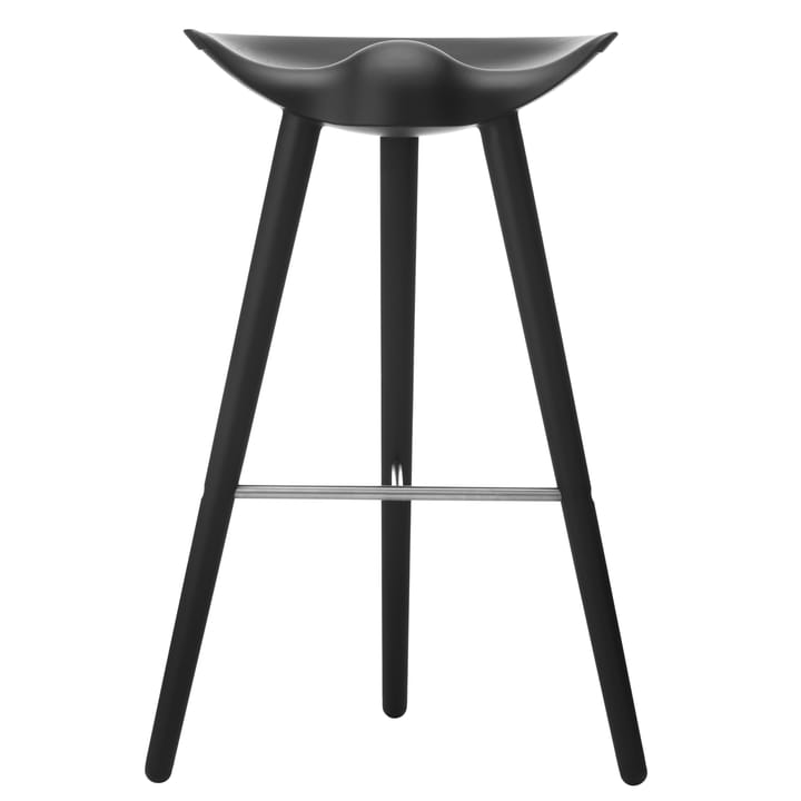 ML42 krzesło barowe 77 cm - Czarnybetsad książka-stal - Audo Copenhagen