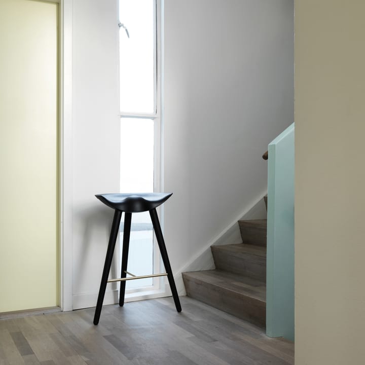 ML42 krzesło barowe 77 cm, Czarnybetsad książka-stal Audo Copenhagen