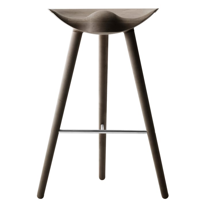 ML42 krzesło barowe 77 cm - Stal dębowa olejowana na brązowo - Audo Copenhagen