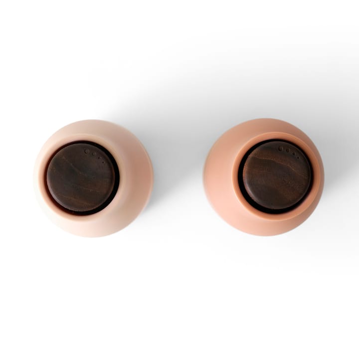Młynki do przypraw Bottle Grinder 2 szt., Nudes (orzechowe pokrywki) Audo Copenhagen