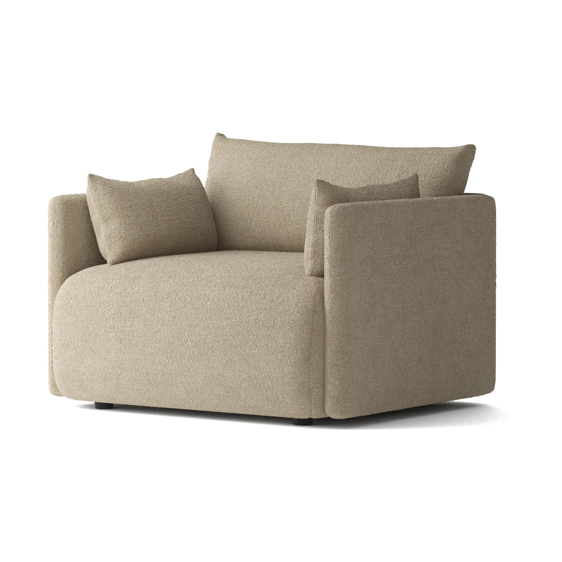 Offset fotel, Audo Bouclé 02 Beige Audo Copenhagen