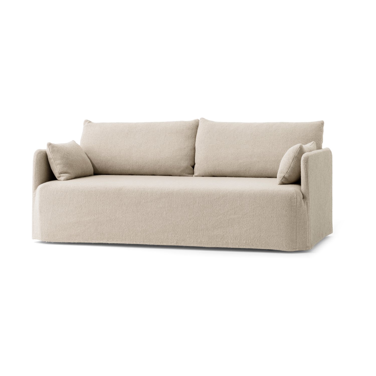 Audo Copenhagen Offset kanapa 2-osobowa Logan Sand | Skandynawski Design | Sofy | Beżowy