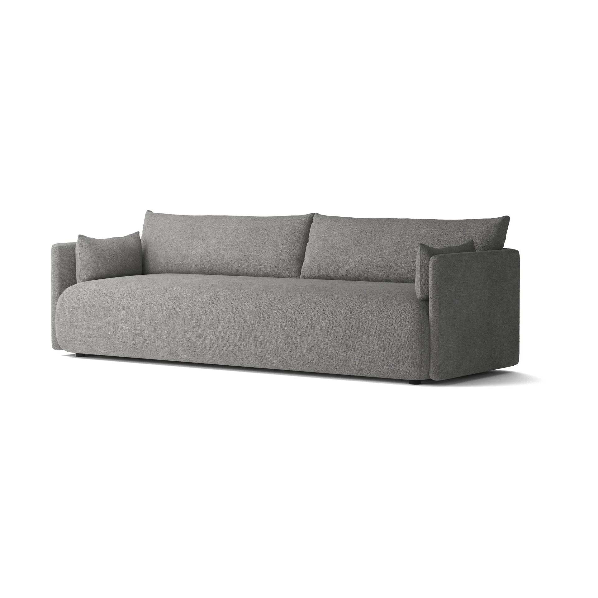 Offset kanapa 3-sits, Audo Bouclé 16 Dark grey Audo Copenhagen