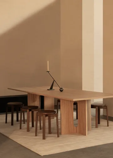 Passage stołek - Dąb bejcowany na ciemno - Audo Copenhagen