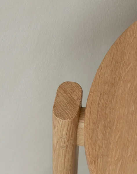 Passage stołek, dąb Audo Copenhagen