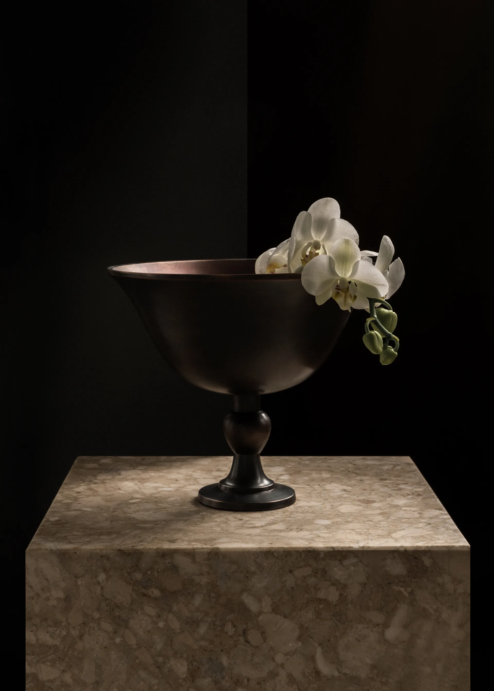 Pavot miska, Brązowy Audo Copenhagen