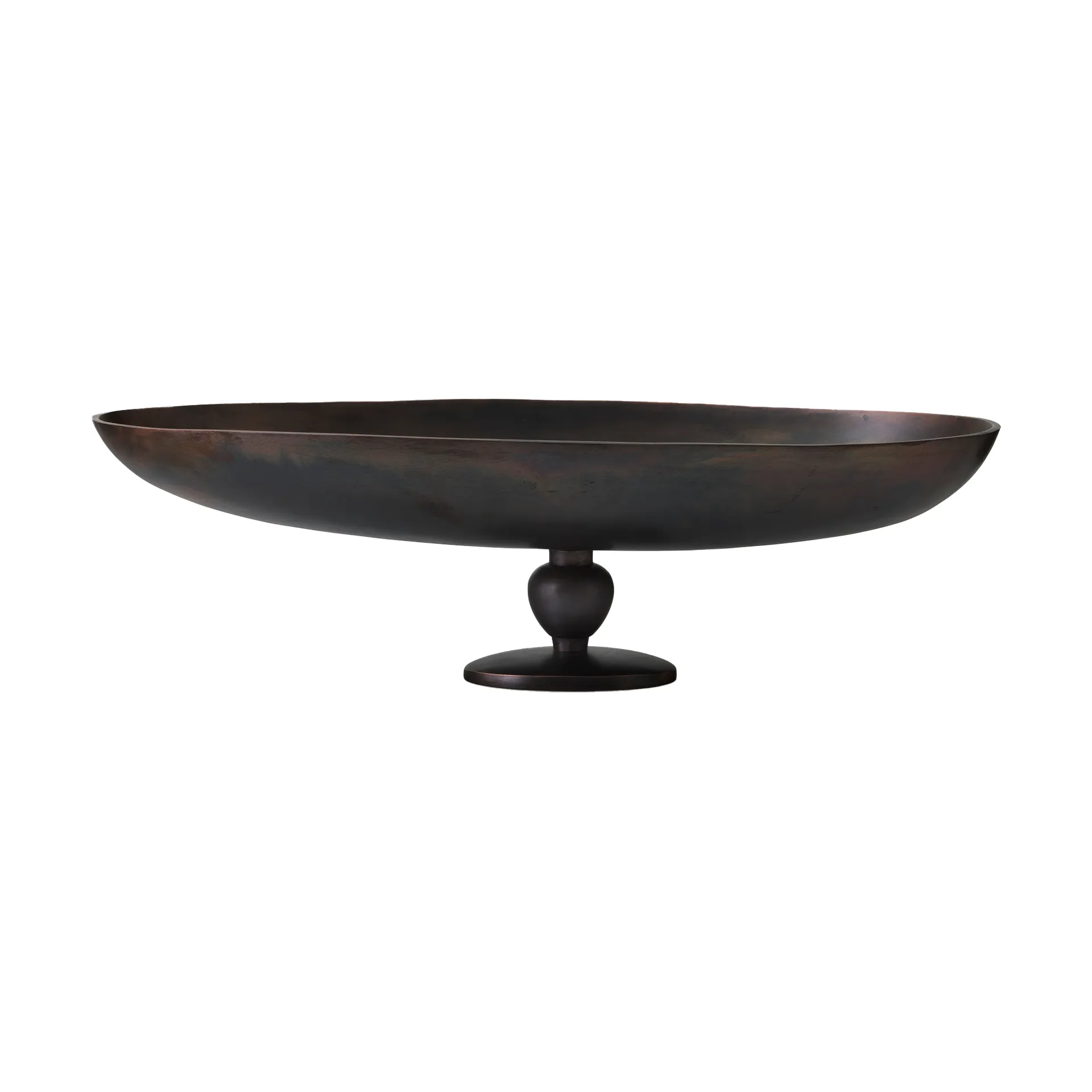 Pavot półmisek na stopce, Brązowy Audo Copenhagen