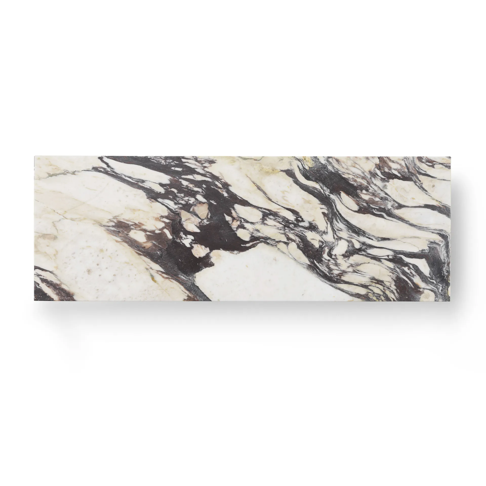 Plinth Bridge stolik kawowy, Calacatta Viola Audo Copenhagen