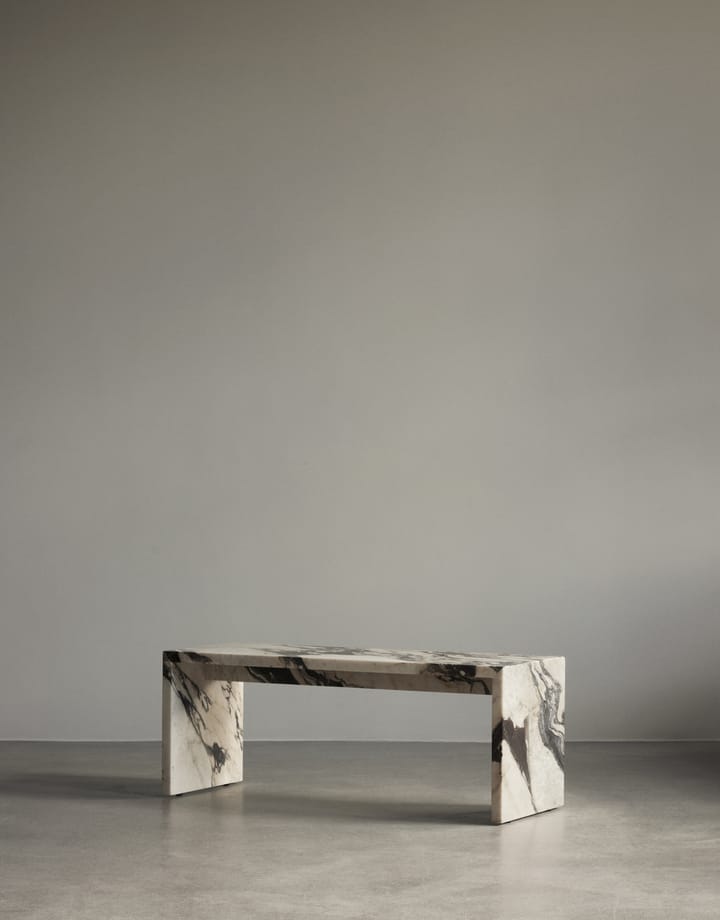 Plinth Bridge stolik kawowy, Calacatta Viola Audo Copenhagen