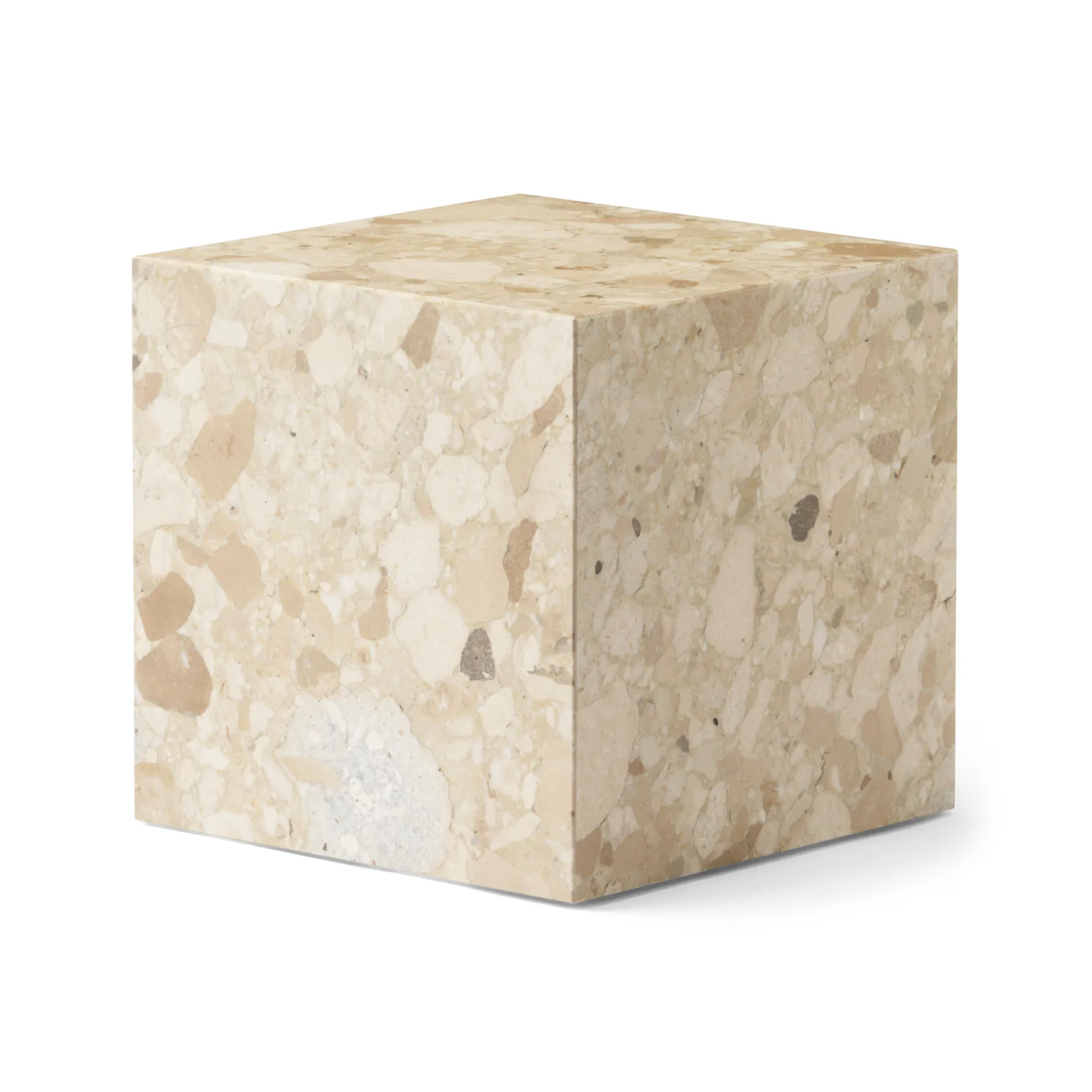 Plinth Cubic piedestał 40x40 cm, Kunis Breccia Audo Copenhagen