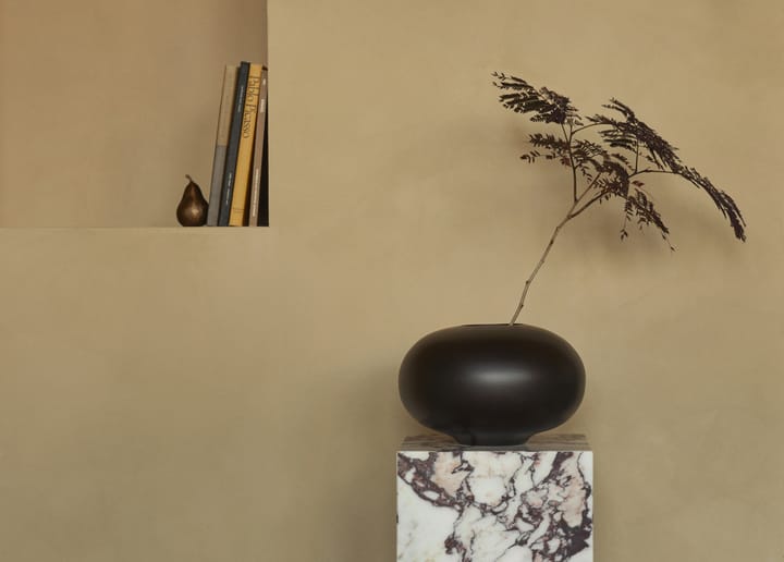 Plinth Pedestal postument, Calacatta Viola Audo Copenhagen