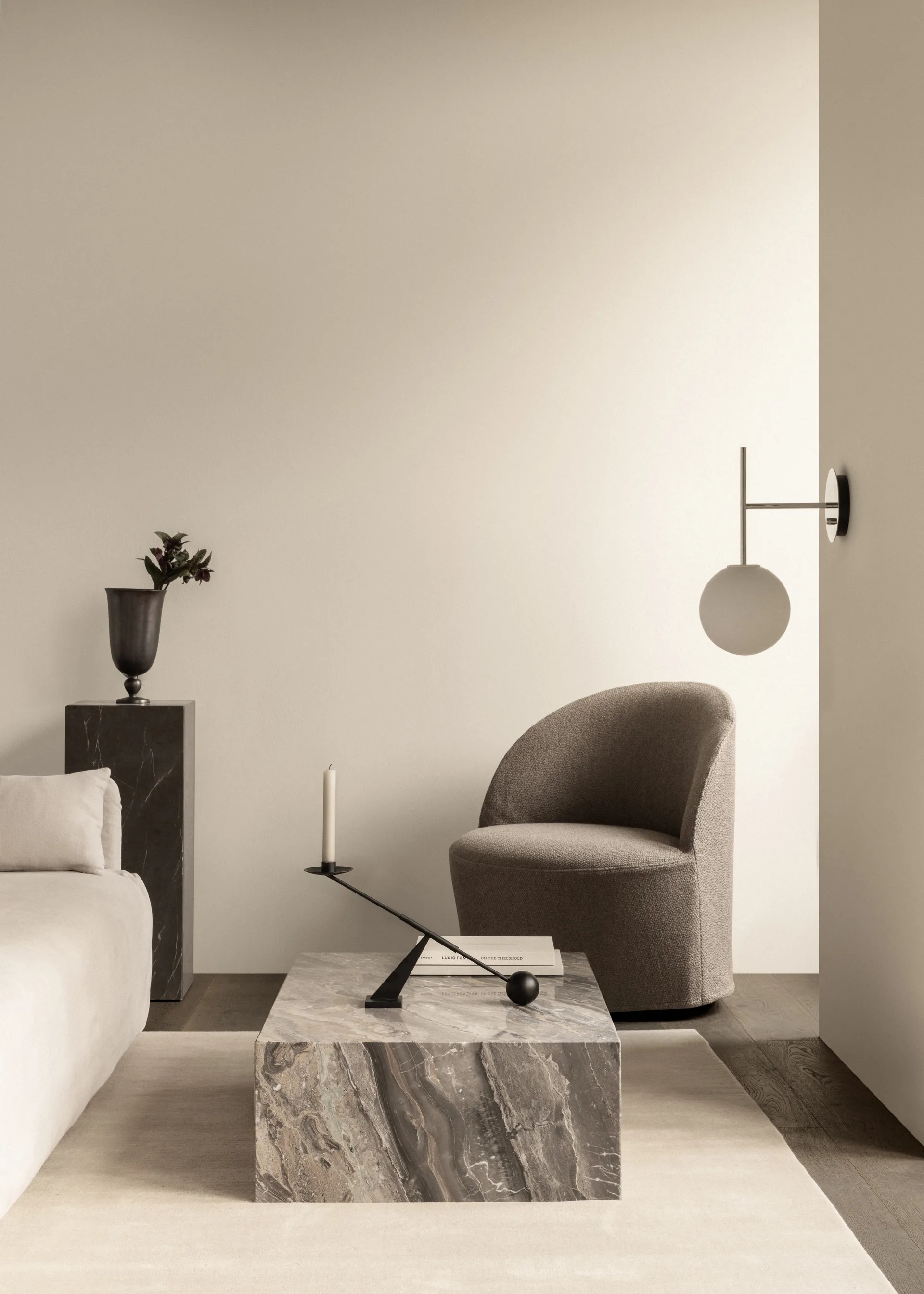 Plinth stolik kawowy, Grey galaxy, low Audo Copenhagen