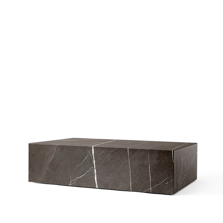 Plinth stolik kawowy - grey, low - Audo Copenhagen