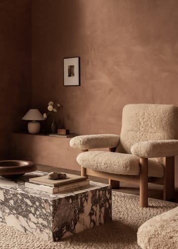 Plinth stolik kawowy - multi, rose, low - Audo Copenhagen