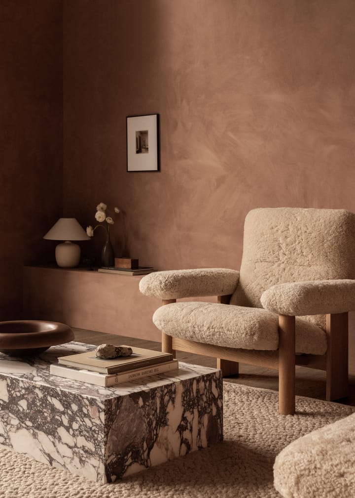 Plinth stolik kawowy, multi, rose, low Audo Copenhagen