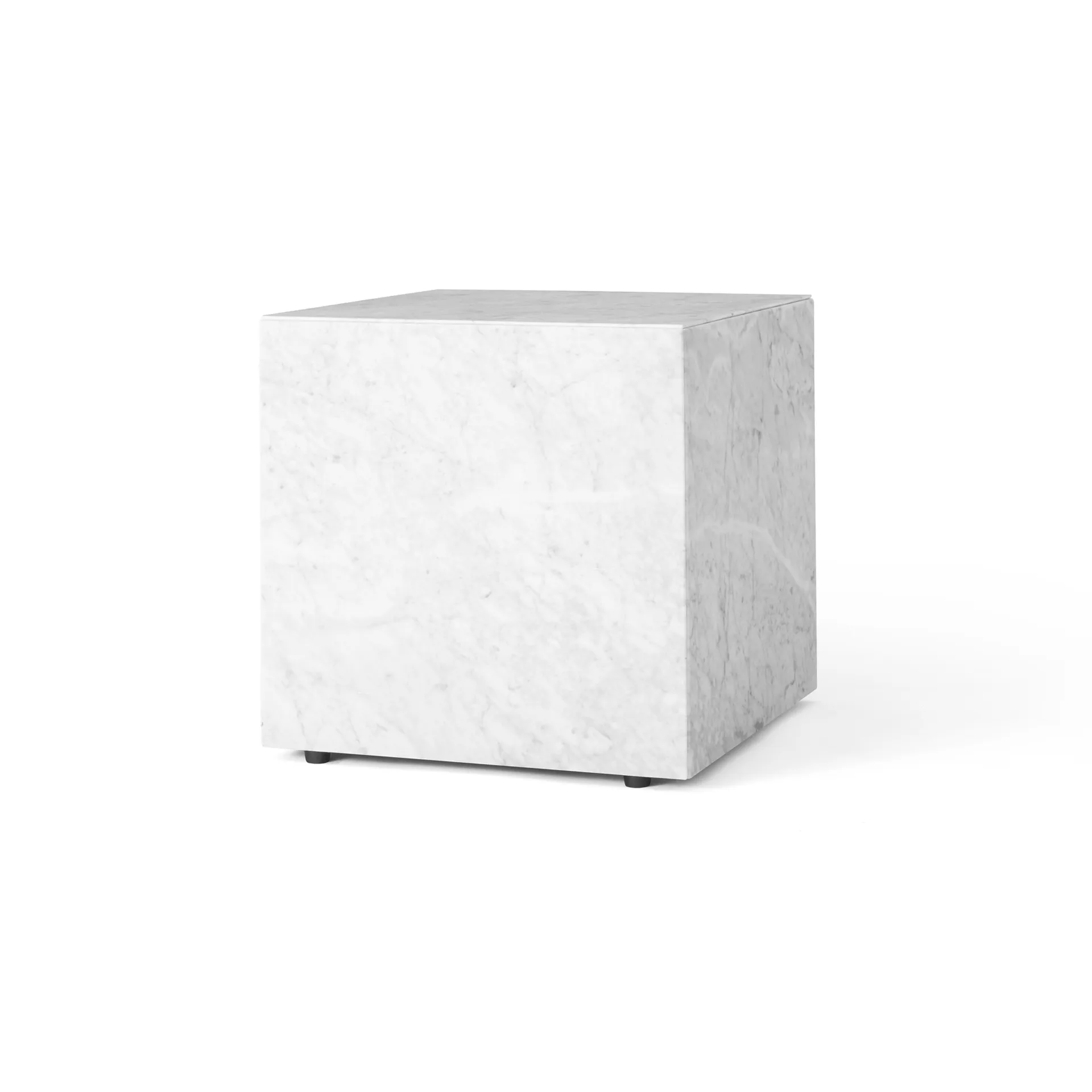 Plinth stolik kawowy, White, cube Audo Copenhagen