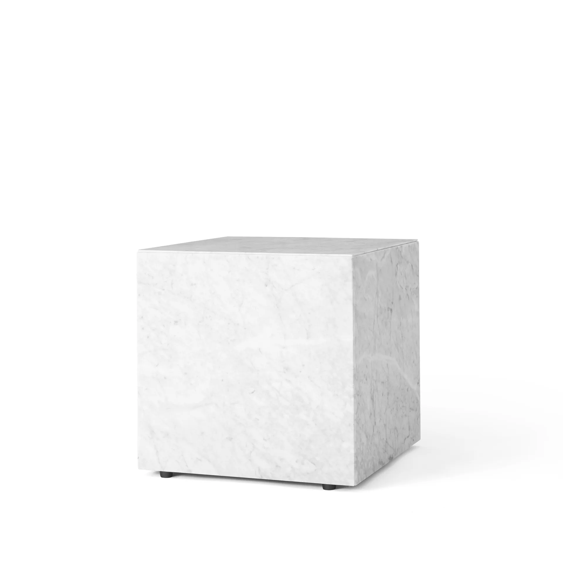 Plinth stolik kawowy, white, cube Audo Copenhagen