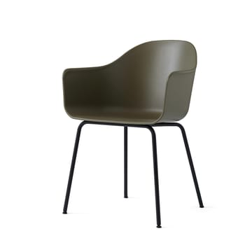 Podłokietnik krzesła Harbour czarne nogi - olive - Audo Copenhagen