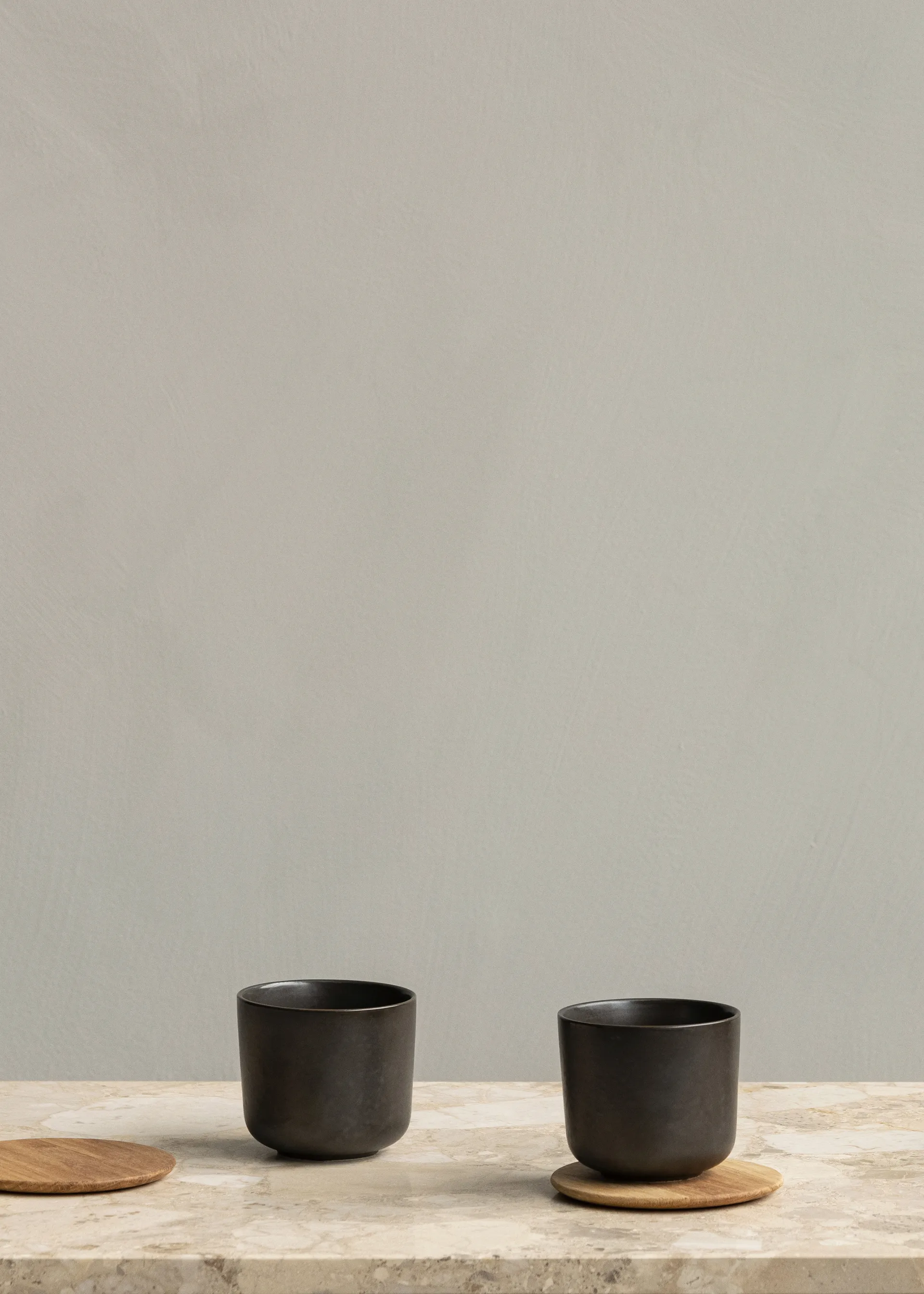 Podstawki drewniane New Norm 2-pak, Dąb olejowany Audo Copenhagen