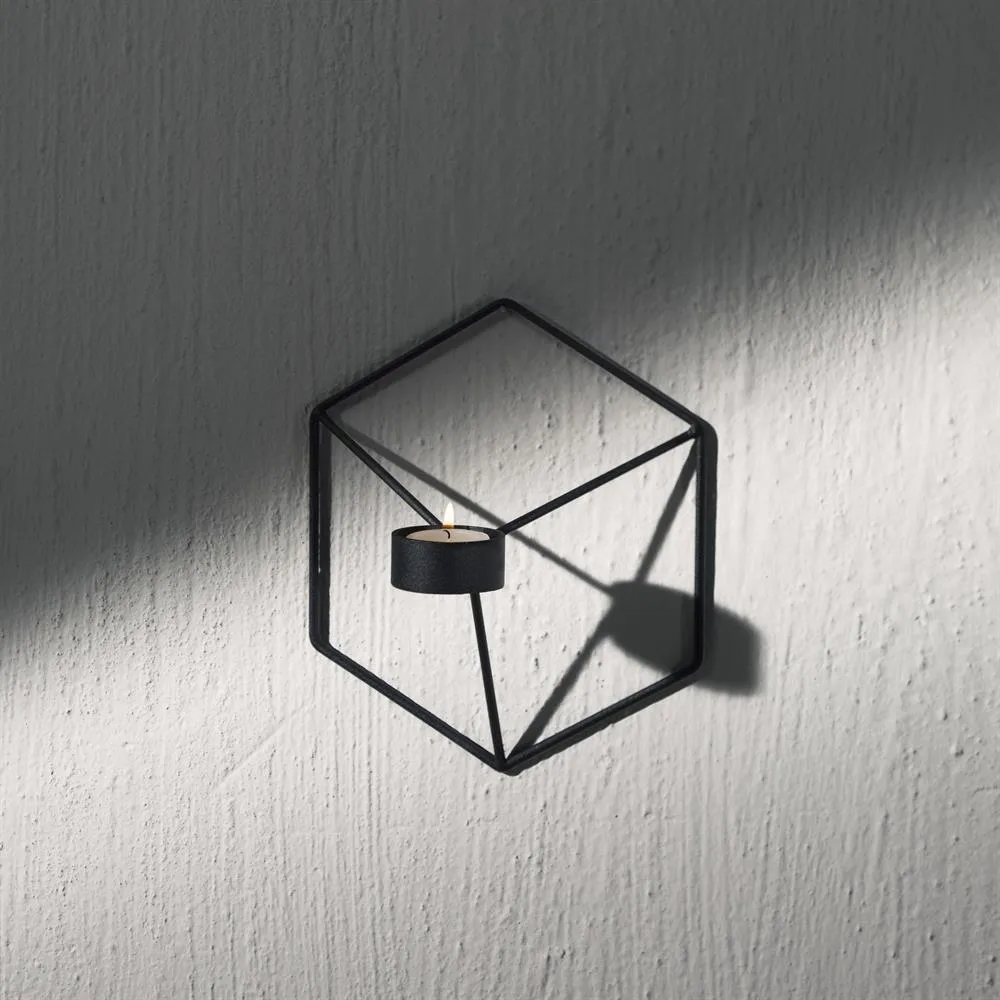 POV świecznik ścienny 3-pak czarny Audo Copenhagen