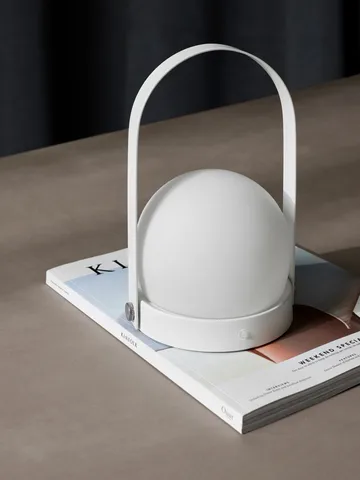 Przenośna lampa stołowa Carrie - Biały - Audo Copenhagen