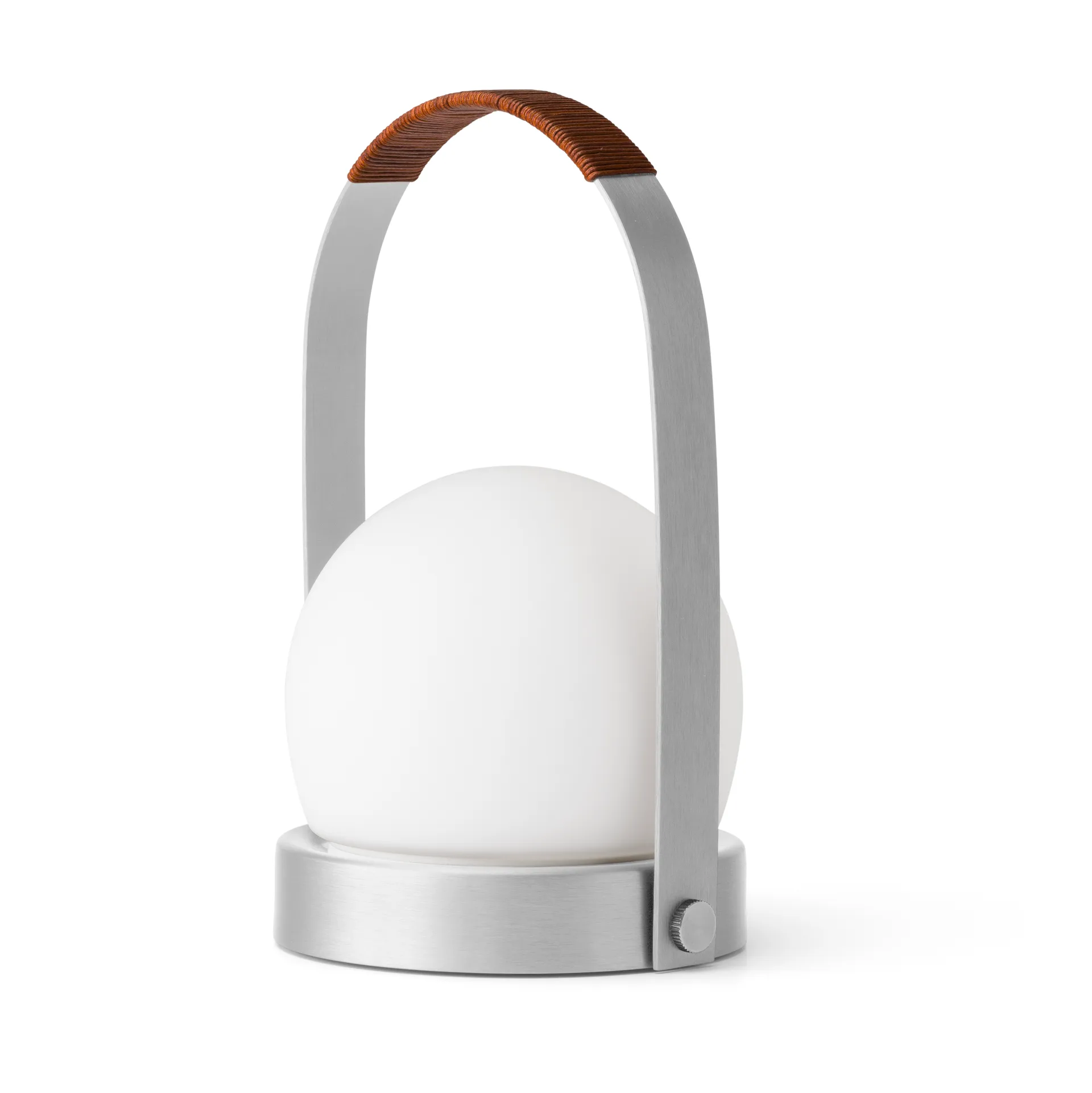 Przenośna lampa stołowa Carrie, Borstad aluminium Audo Copenhagen