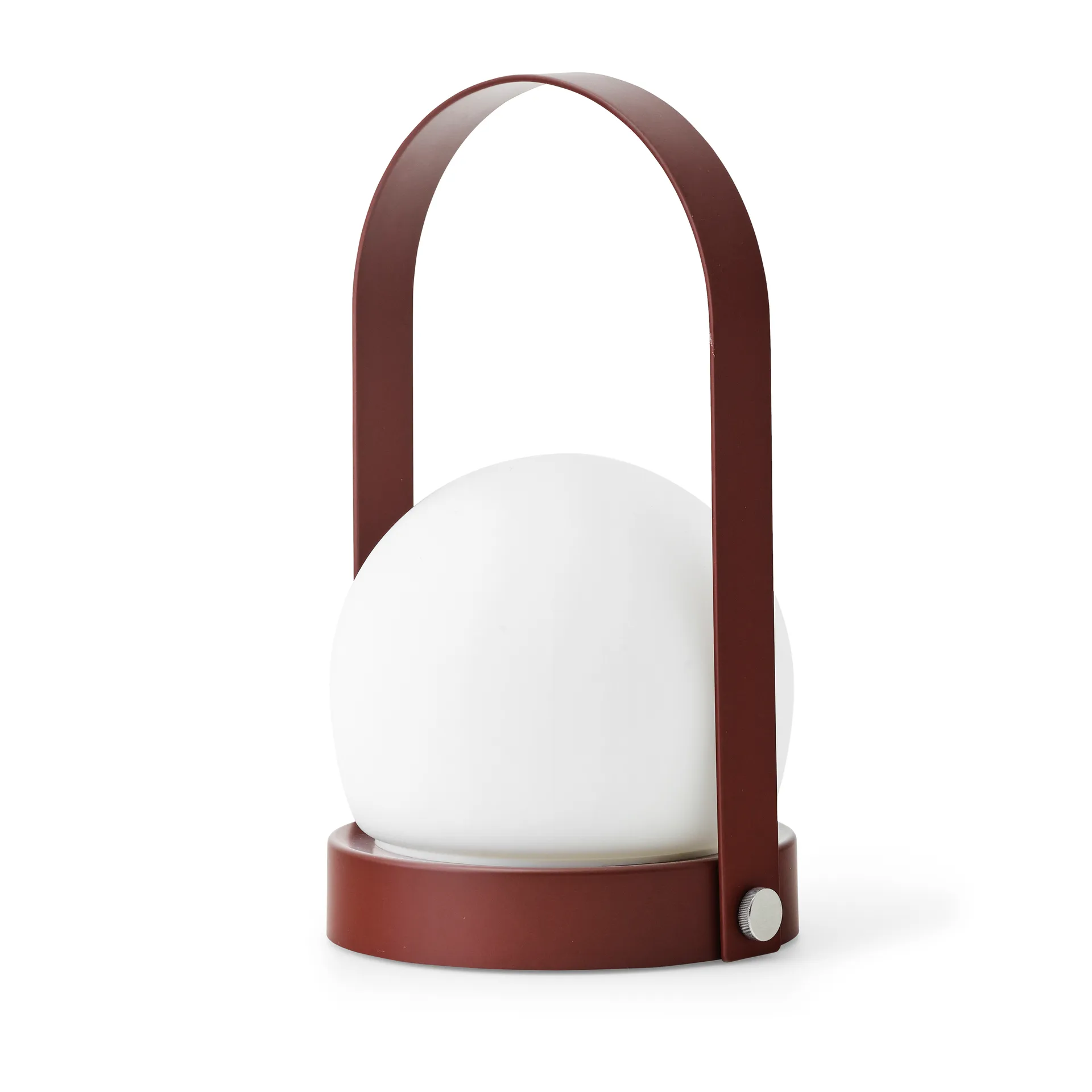 Przenośna lampa stołowa Carrie, Burned red Audo Copenhagen