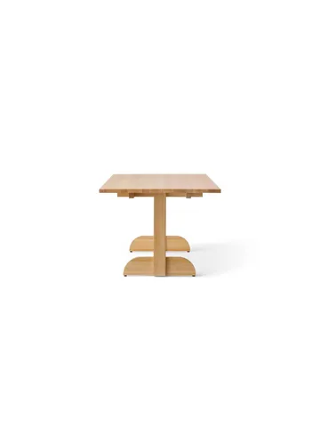 Puffin Dining Table dąb lity naturalny - Dąb naturalny, 200x95 cm - Audo Copenhagen