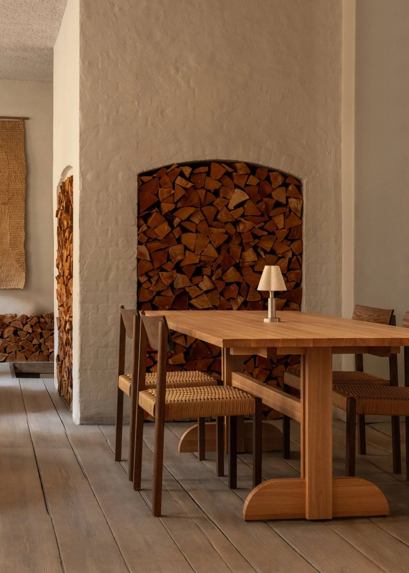 Puffin Dining Table dąb lity naturalny, Dąb naturalny, 200x95 cm Audo Copenhagen