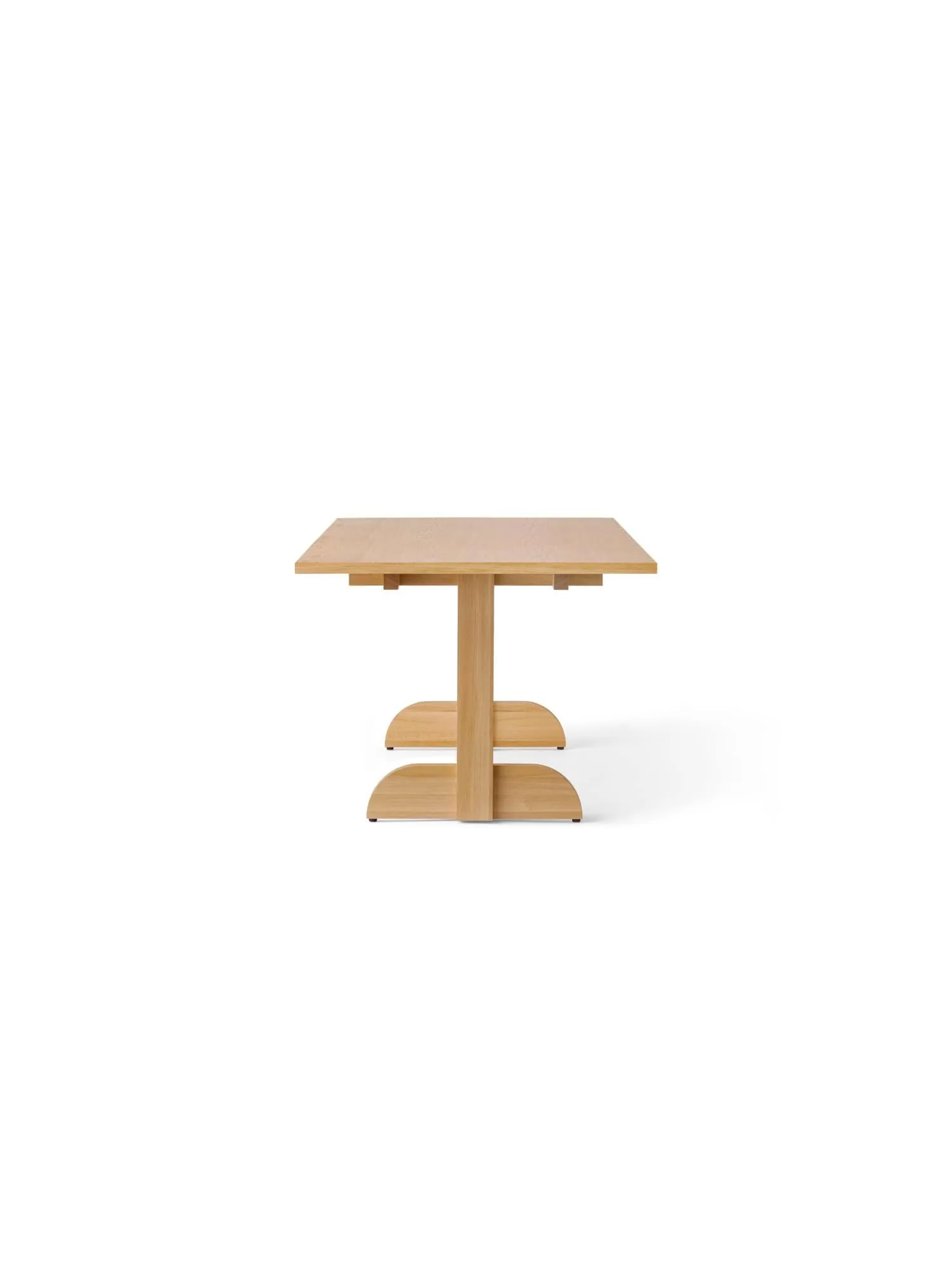 Puffin Dining Table fornir dębowy naturalny, Okleina dębowa naturalna, 200x95 cm Audo Copenhagen