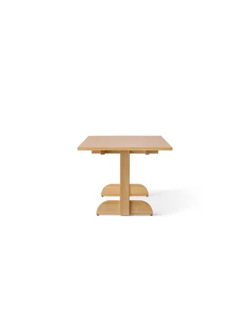 Puffin Dining Table fornir dębowy naturalny - Okleina dębowa naturalna, 200x95 cm - Audo Copenhagen