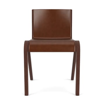 Ready krzesło bez poręczy - Red oak-Dakar 0329 Brown - Audo Copenhagen