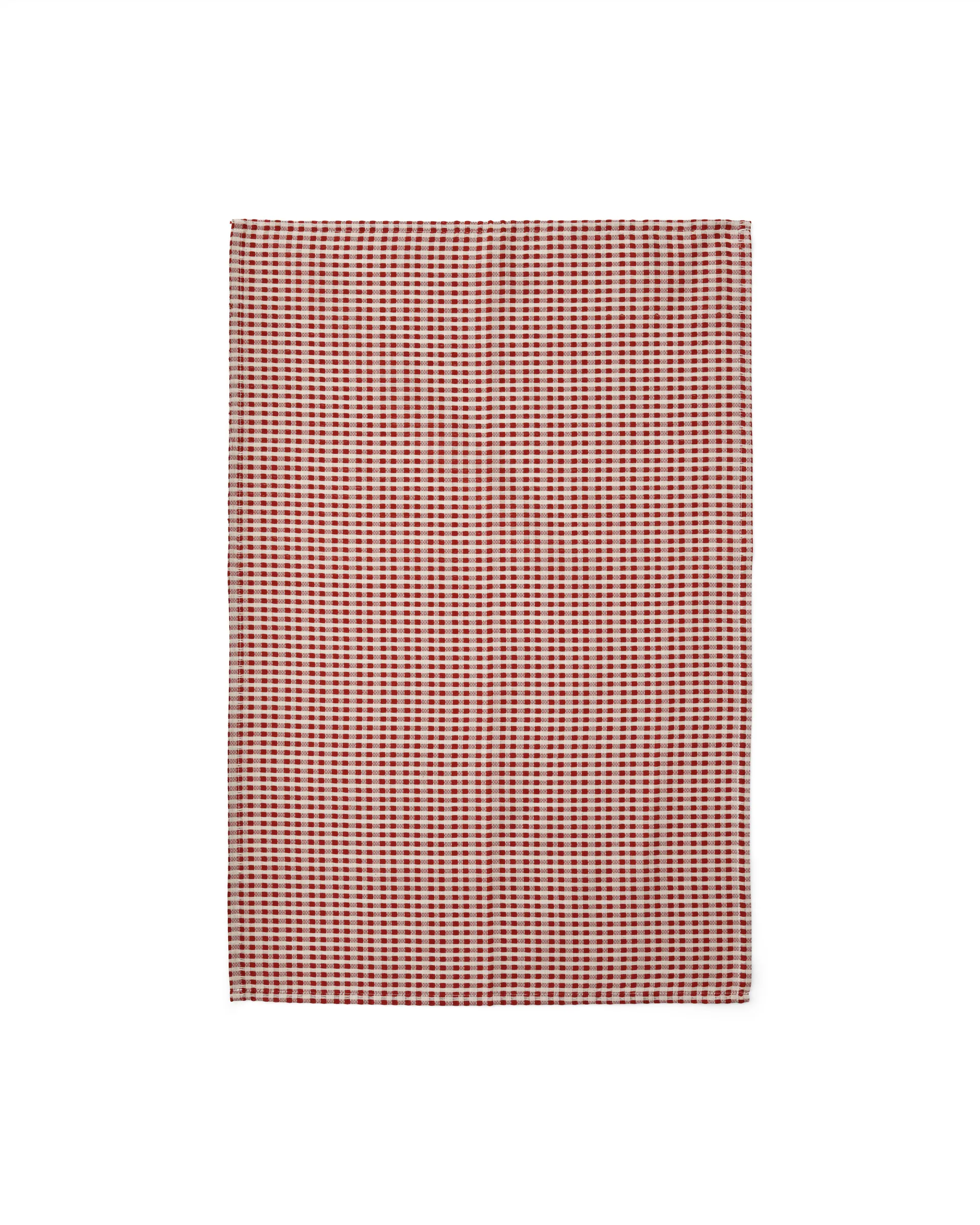 Ręcznik kuchenny Troides 40x67 cm, 2-pak, Burnt sienna-white Audo Copenhagen
