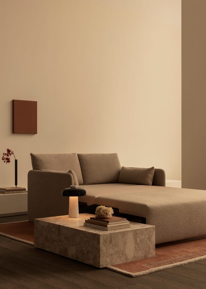 Rozkładana sofa Offset 2-osobowa, Logan Flint Audo Copenhagen
